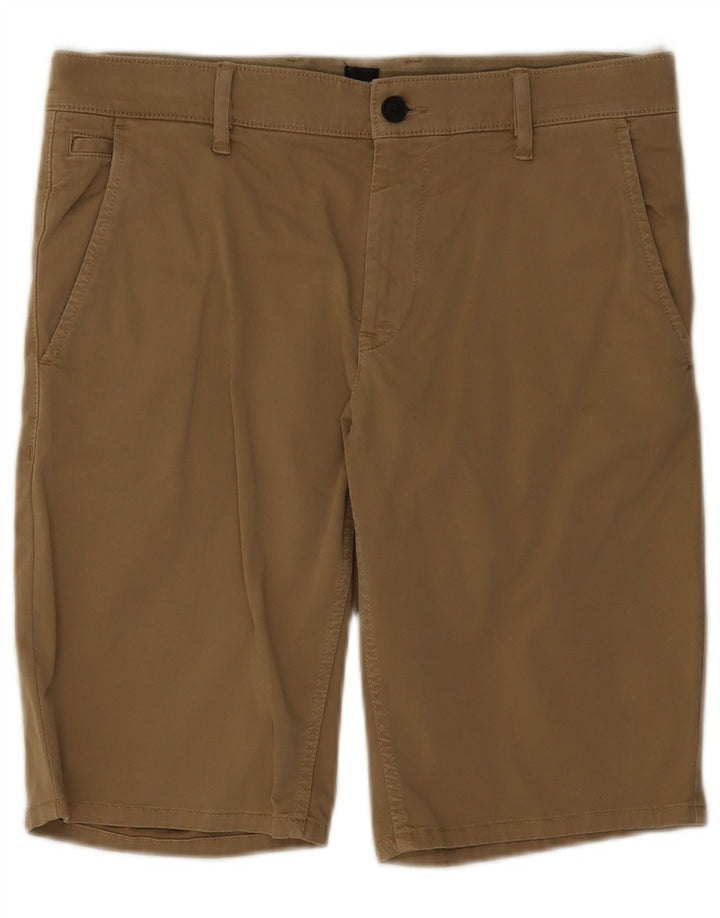 Hugo Boss Herre Chino Shorts W32 Medium Brun Bomuld