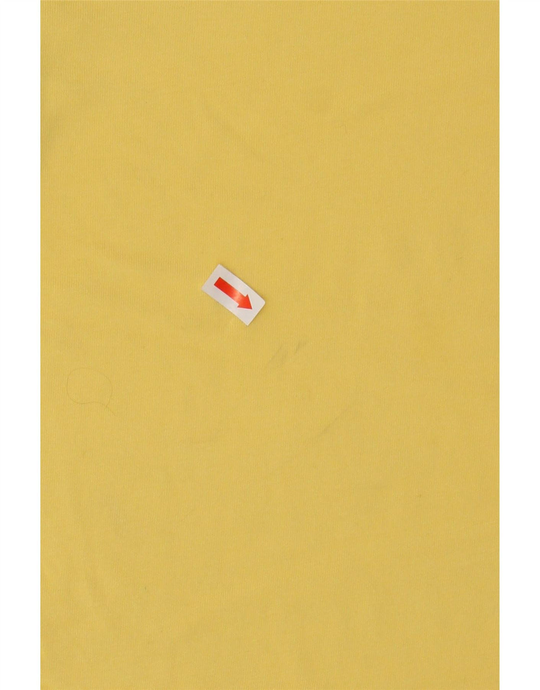 TOMMY HILFIGER Mens Graphic T-Shirt Top Small Yellow Cotton