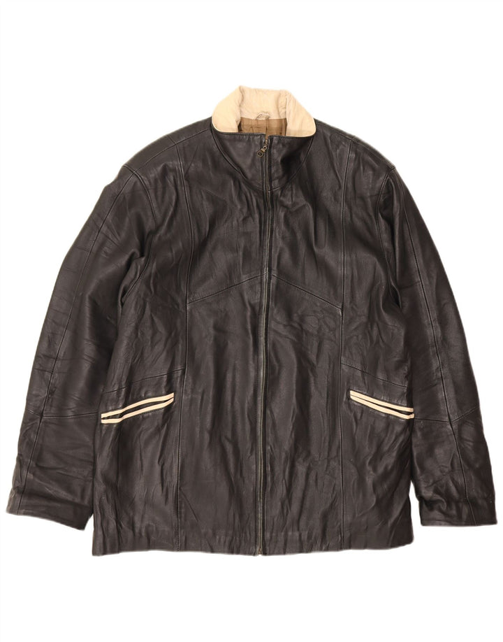 Vintage herre læderjakke UK 40 Large Black