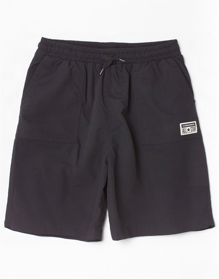 Converse Boys Sports Shorts 13-14 år XL Sort Polyester