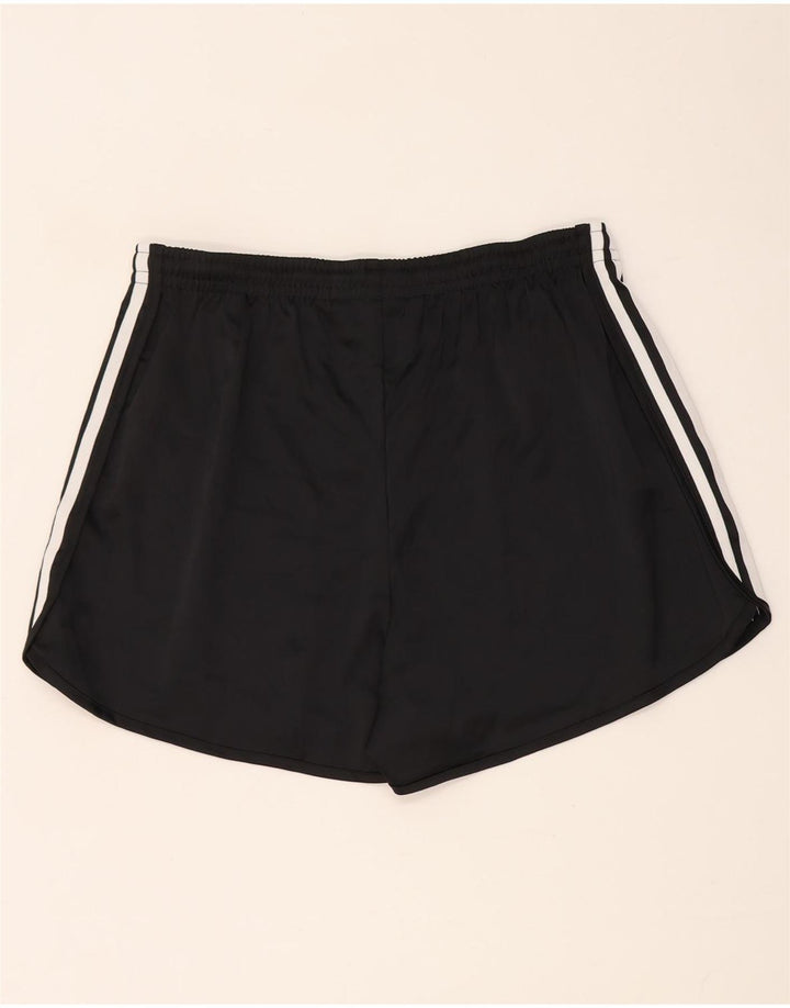ADIDAS sportsshorts til kvinder UK 16/18 Large Black Polyester