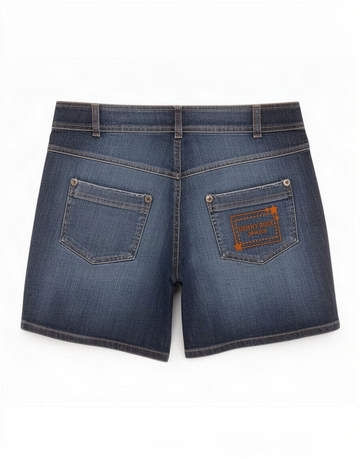 Denny Rose Dame denim Shorts Små W30 Blå Bomuld