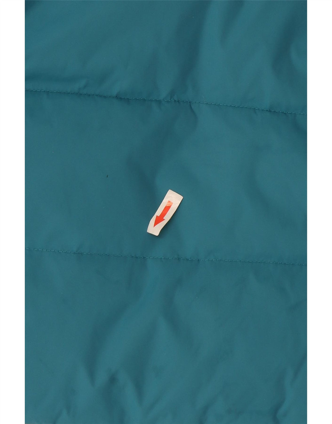 Benetton Piger Hætte Vendbar Polstret Jakke 7-8 År Medium Blå
