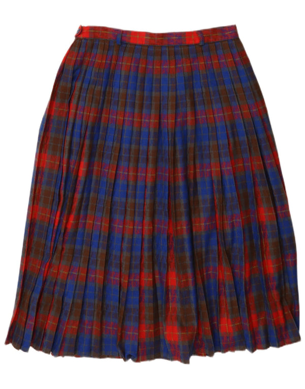 Basler Kvinder Højtalje Plisseret Nederdel EU 40 Medium W27 Flerfarvet Plaid