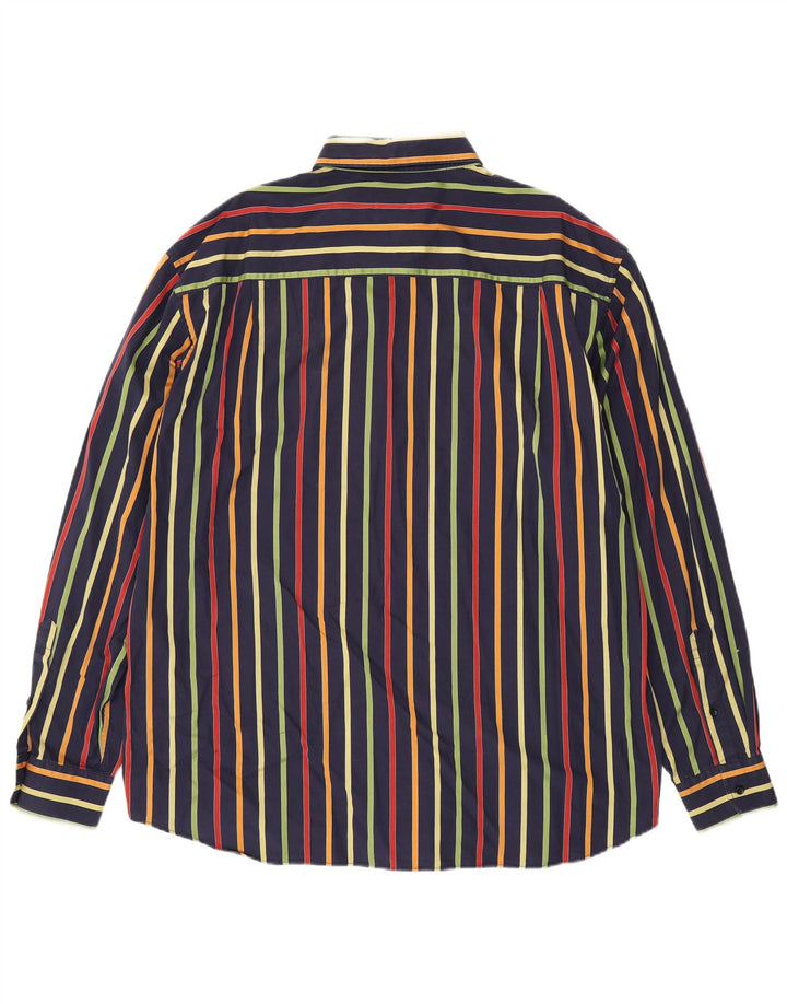 PAUL & SHARK Herre Yachting Shirt Størrelse 46 2XL Marineblå Stribet