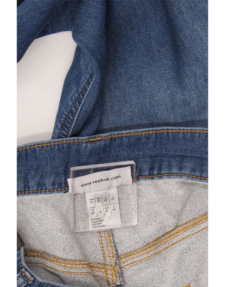 Reebok Dame Skinny Jeans W28 L28 Blå