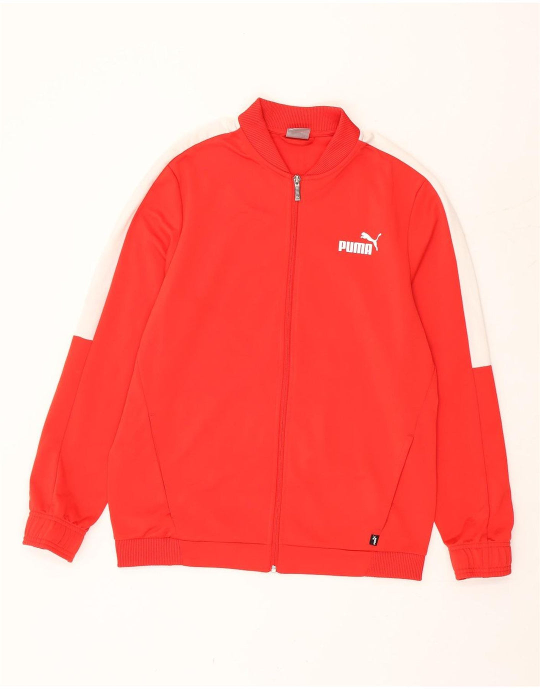 Puma Træningsdragt til mænd Topjakke Medium Rød Colourblock Polyester