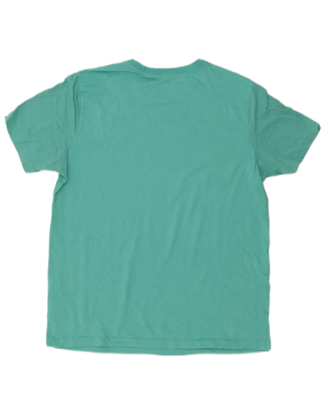 Jordan Herre Grafisk T-Shirt Top Stor Blå Bomuld