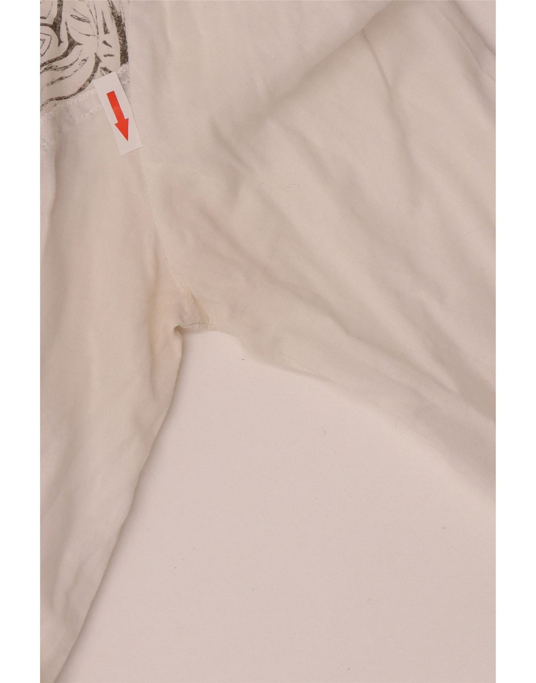 Borgofiori skjortebluse med 3/4 ærmer til kvinder IT 48 XL Hvid patchwork