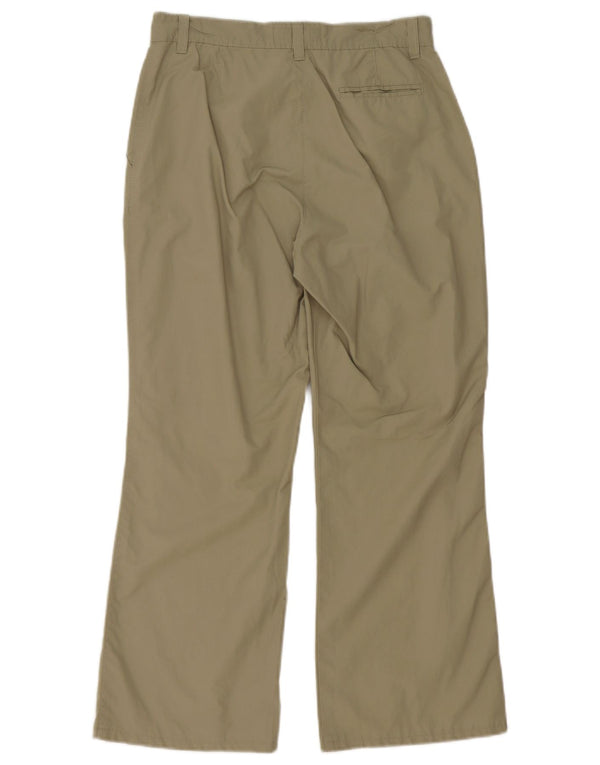 Pierre Cardin Chinobukser med brede ben til kvinder EU 38 Medium W28 L27 Khaki