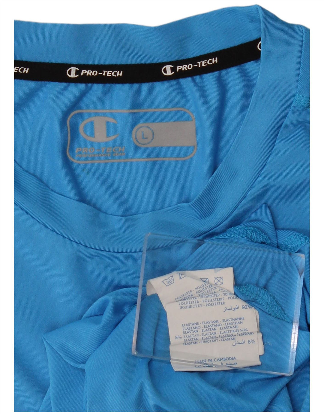 CHAMPION Herre Grafisk Vest Top Stor Blå Polyester