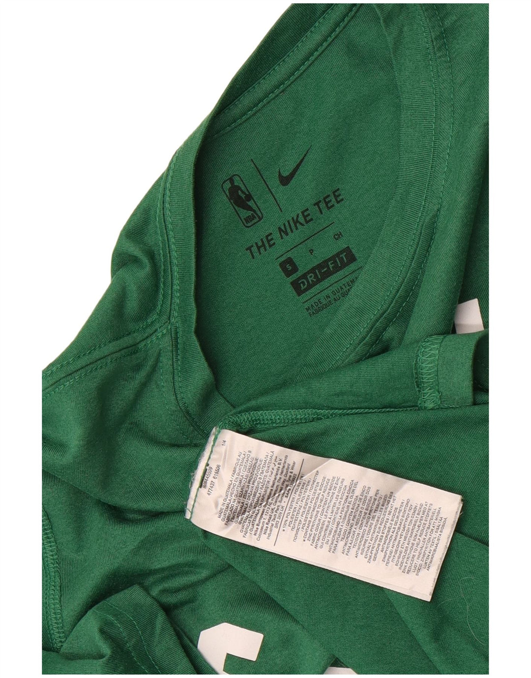 Nike Celtics grafisk T-shirt top lille grøn polyester