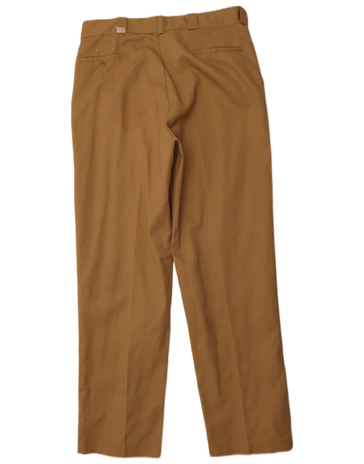 L.L.BEAN Straight Chino Bukser til mænd W38 L34 Beige Polyester