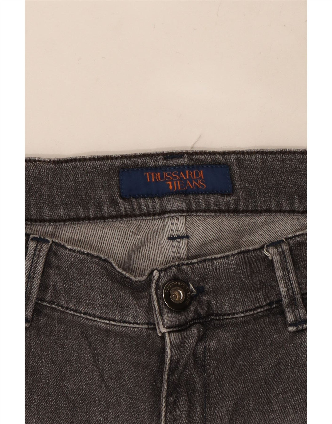 TRUSSARDI Straight jeans til mænd W30 L27 Grå