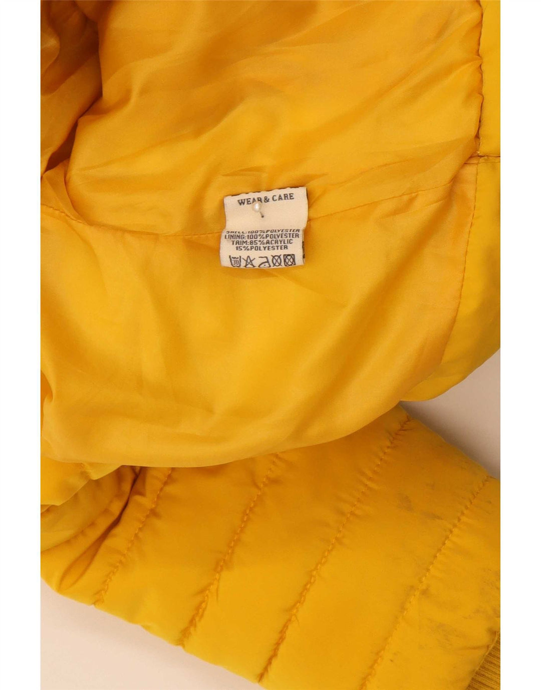 Diesel Piger Polstret Jakke 7-8 År Gul Polyester