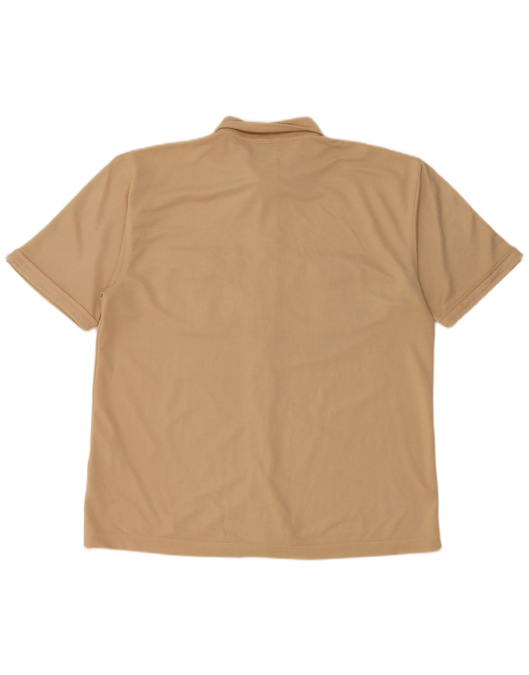 Wrangler Kortærmet Herreskjorte Stor Beige Polyester