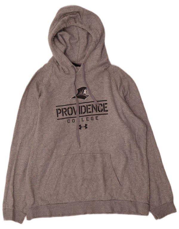Under Armour Herre Providence College Grafisk Hoodie Jumper XL Grå Bomuld
