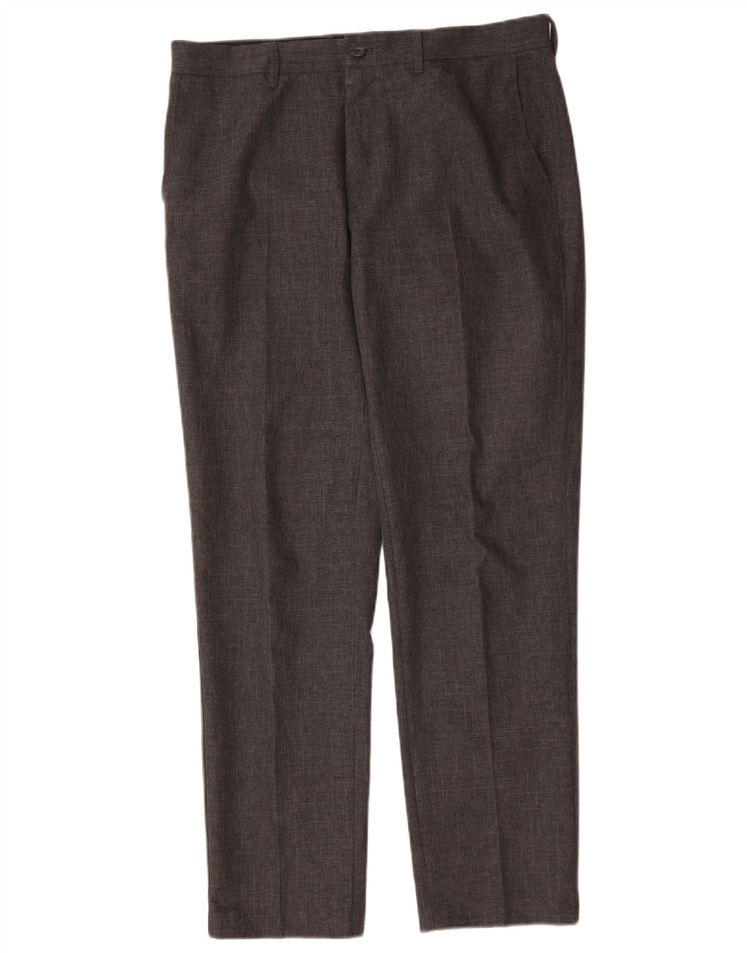 Marks & Spencer Herre Slim Suit Bukser W34 L31 Grå Polyester