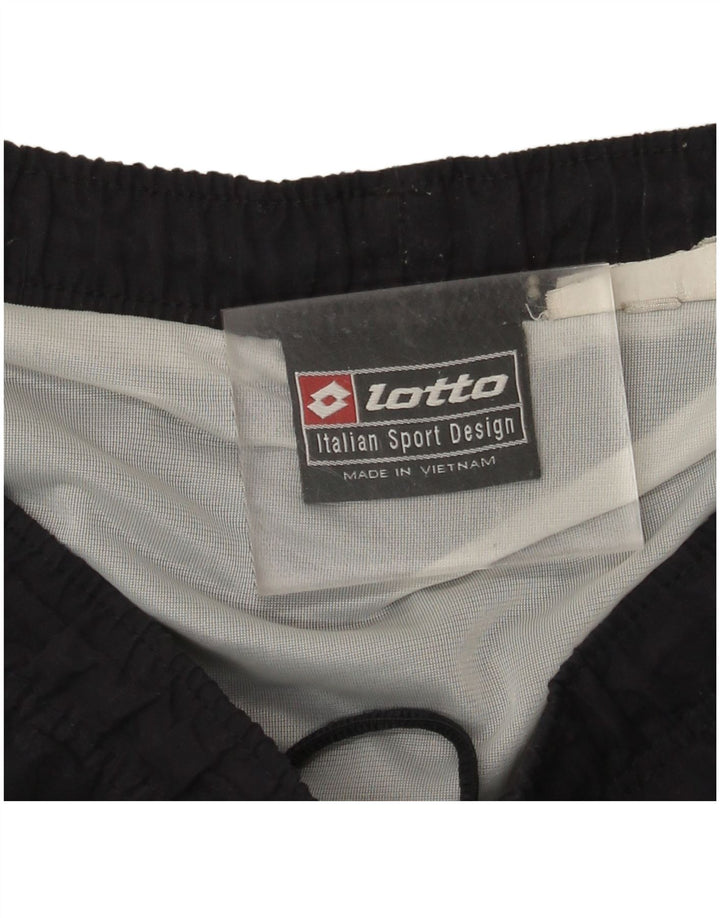 Lotto Herre Sportshorts Medium Sort Colourblock