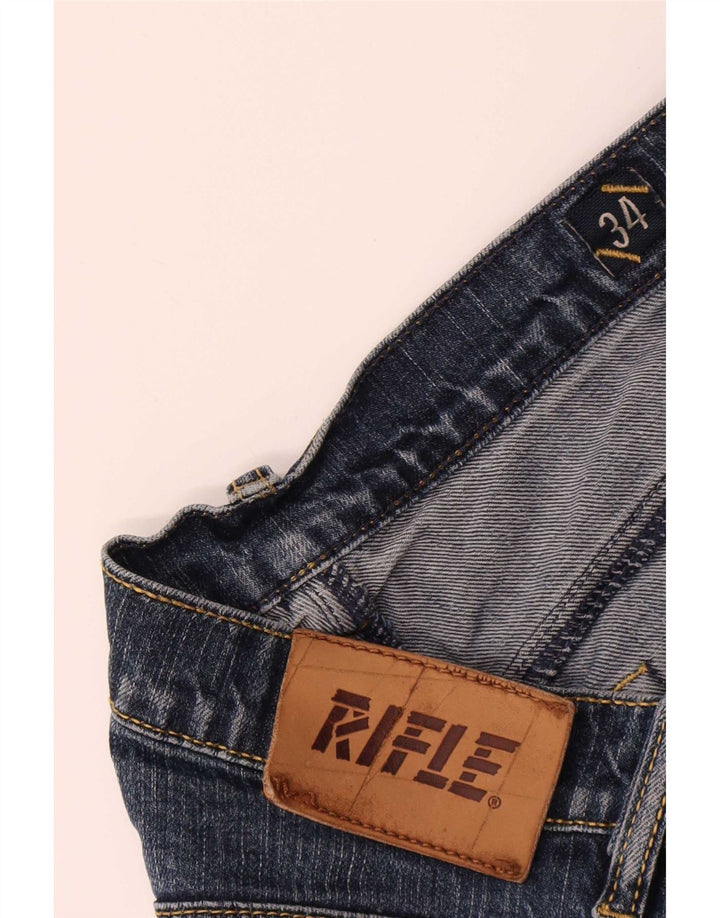 Rifle Herre Straight Jeans W34 L27 Blå