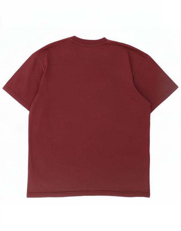 Vans Herre Classic Fit T-Shirt Top Medium Burgundy Bomuld