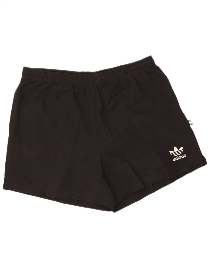 ADIDAS Sportshorts til mænd store sorte bomuld