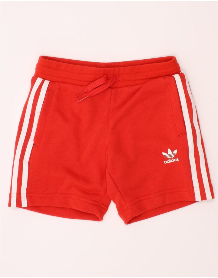 Adidas drenge sportsshorts 5-6 år rød bomuld