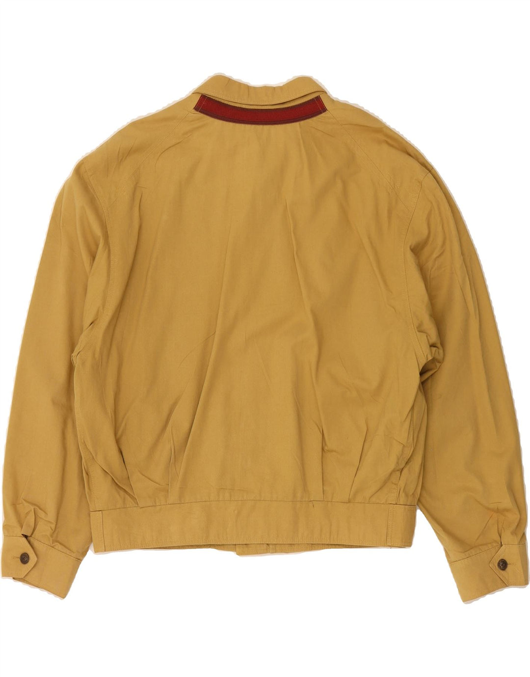 BOND STREET Mens Bomber Jacket IT 50 Large Yellow Vintage Bond Street and Second-Hand Bond Street from Messina Hembry 