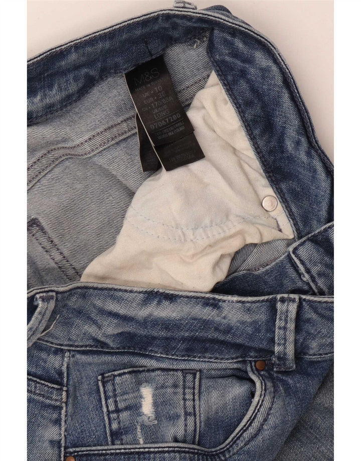 Marks & Spencer Damekæreste Slim Jeans UK 10 Small W30 L31 Blue