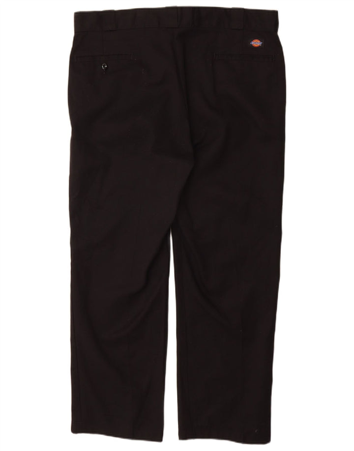 Dickies Straight Chino-bukser til mænd W36 L28 Sort polyester
