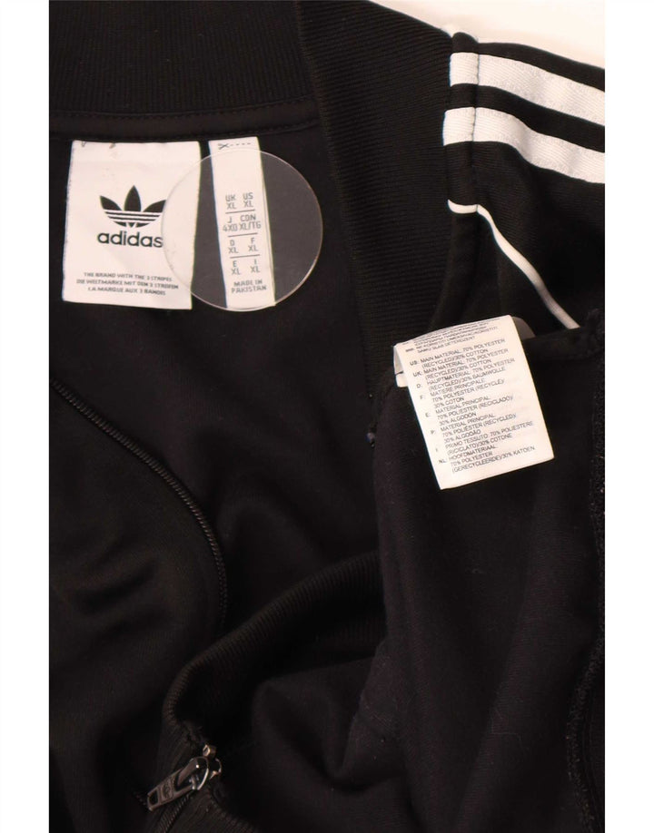 Adidas Træningsdragt til mænd Topjakke XL Sort Polyester