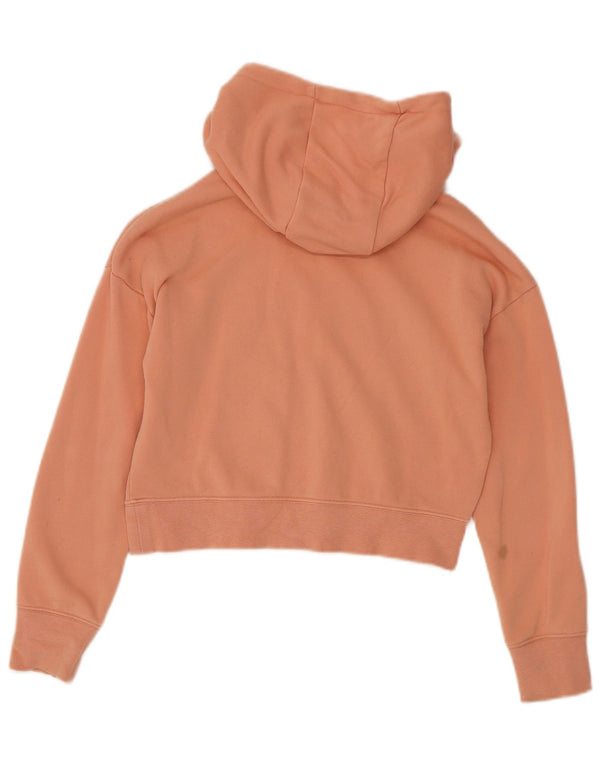Nike Girls Graphic Crop hættetrøje 12-13 år Stor Pink Bomuld