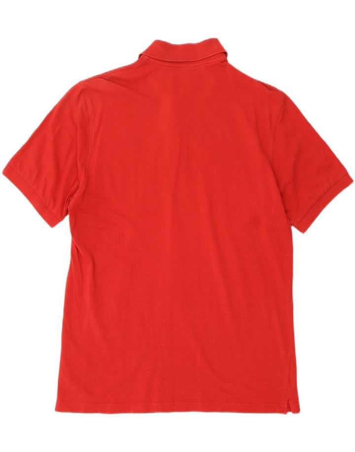 HUGO BOSS Mens Polo Shirt Large Red Cotton