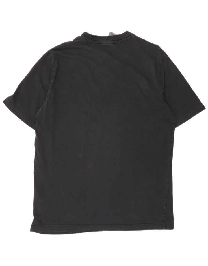 ADIDAS Grafisk T-shirt til mænd, medium sort bomuld
