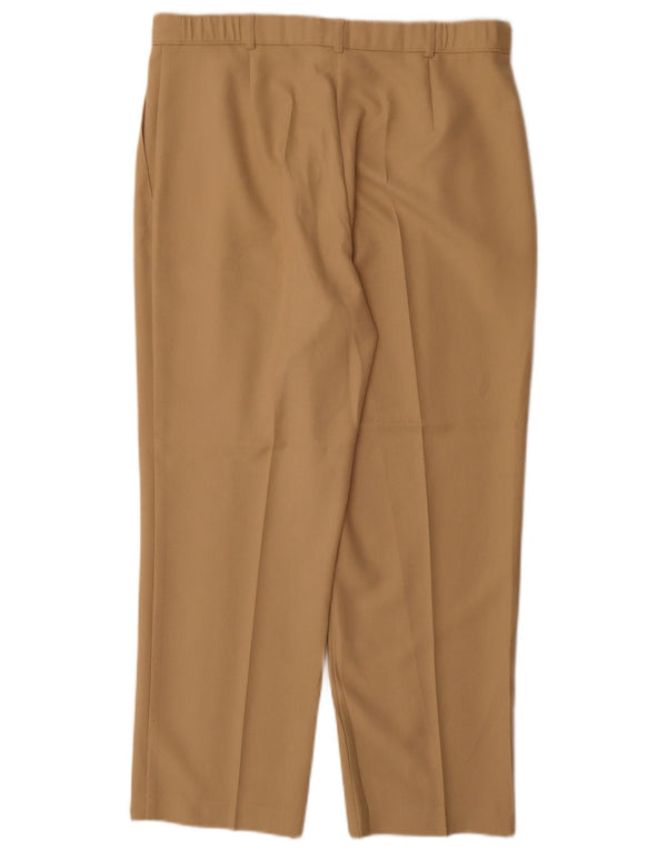 Marks & Spencer Lige Chinobukser til kvinder UK 16 Large W34 L28 Beige