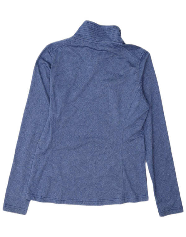 The North Face Dame Pullover Træningsdragt Top UK 10 Small Blue Flecked