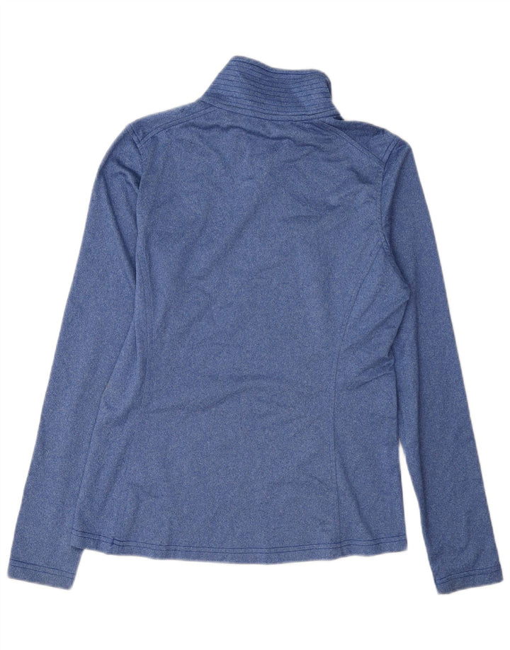 The North Face Dame Pullover Træningsdragt Top UK 10 Small Blue Flecked