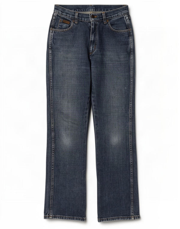 Wrangler Dame TIna High Waist Bootcut Jeans W26 L32 Blå Bomuld