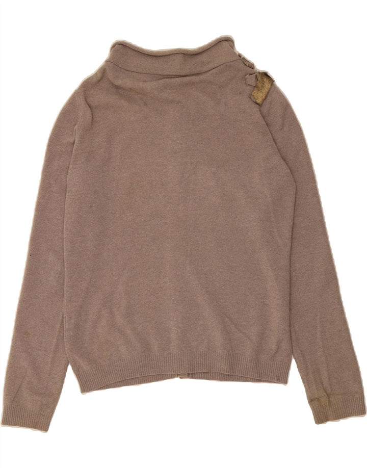 RICHMOND Womens Cardigan Sweater UK 12 Medium Grey Vintage Richmond and Second-Hand Richmond from Messina Hembry 