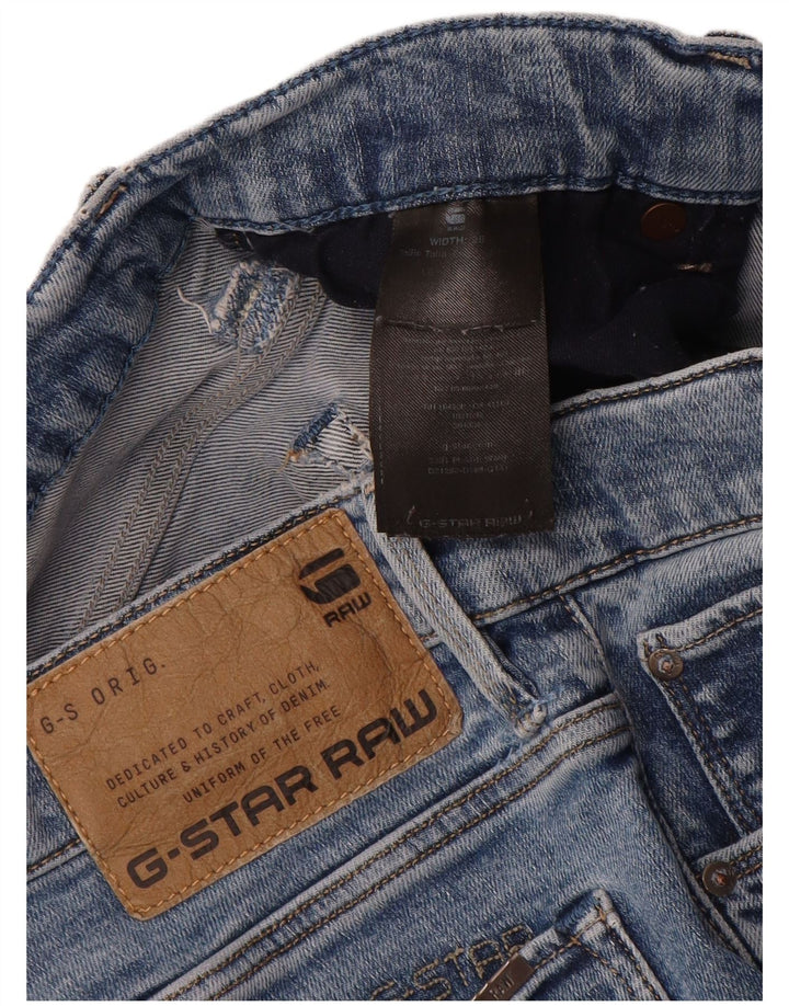 G-Star Dame Flared Jeans W28 L30 Blå Bomuld