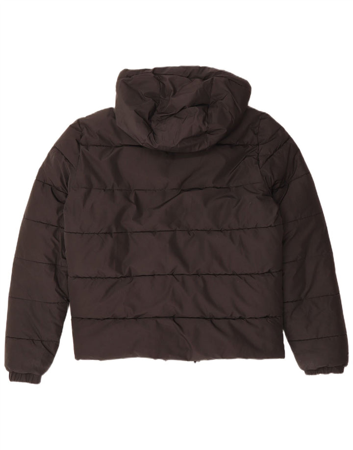 Superdry Polstret hættejakke til mænd UK 40 Stor sort polyester