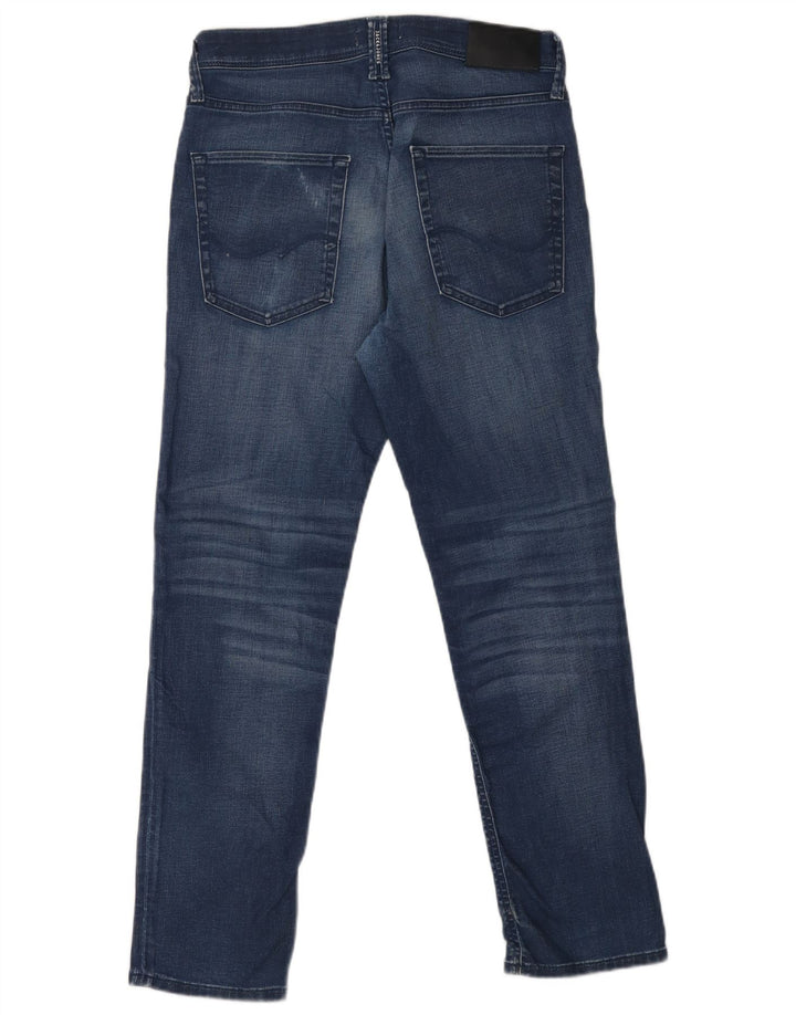 JACK & JONES Herre Tim Straight Jeans W32 L30 Blå