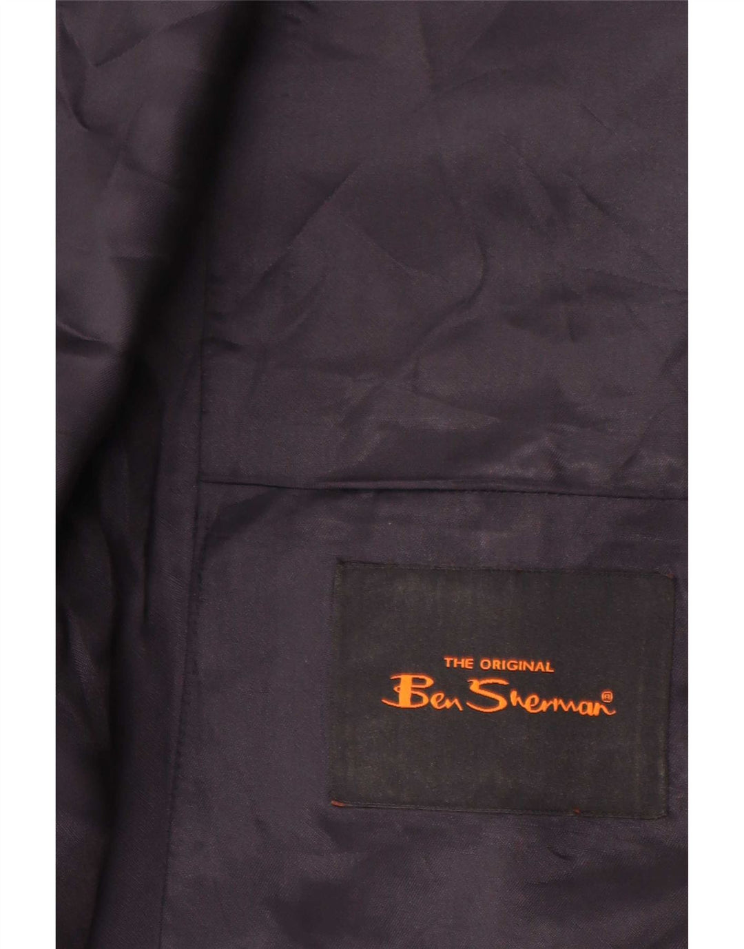 Ben Sherman herrevest lille blå farveblokuld