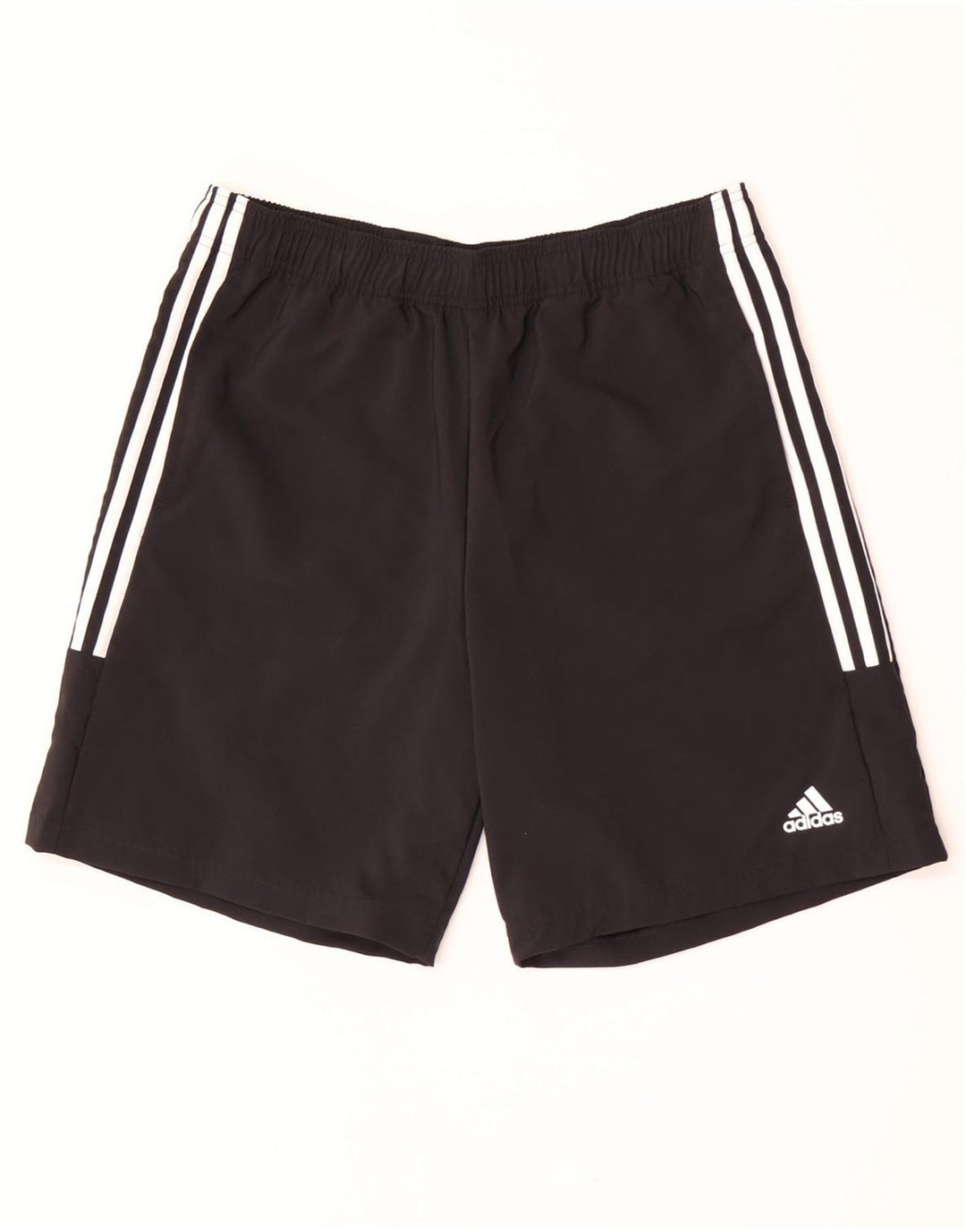Adidas Sportshorts til mænd, store sorte polyester