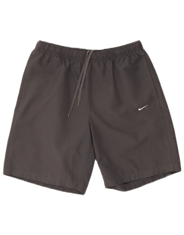 NIKE Sportshorts til mænd, store grå polyester