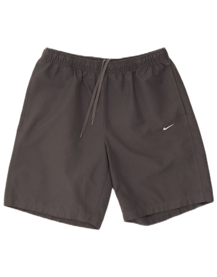 NIKE Sportshorts til mænd, store grå polyester