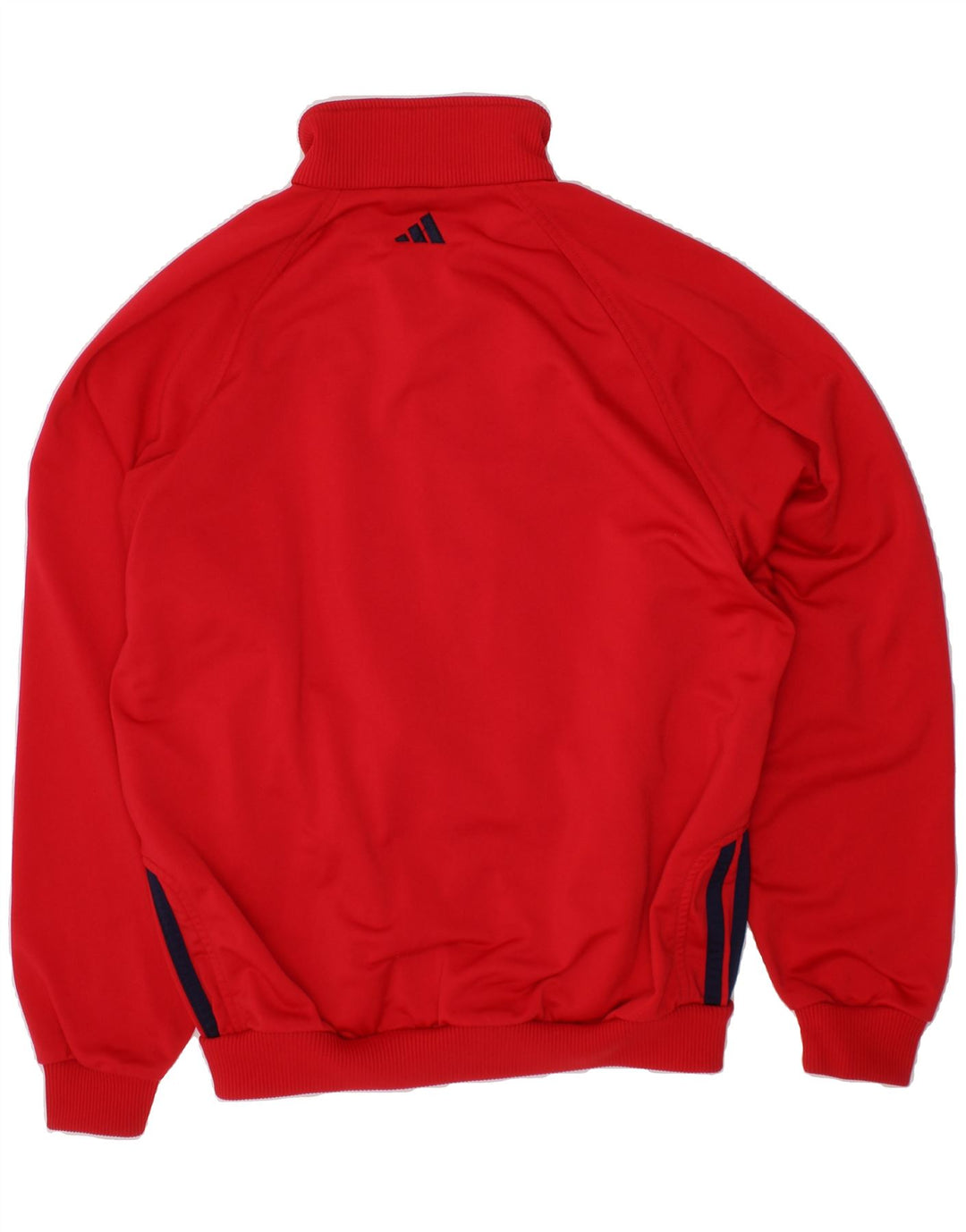 ADIDAS Boys Tracksuit Top Jacket 11-12 Years Red Polyester Vintage Adidas and Second-Hand Adidas from Messina Hembry 