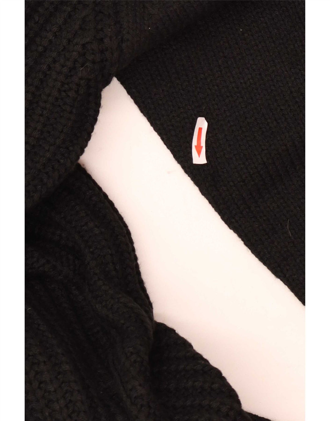 Topshop Dame Oversized Longline Cardigan Sweater EU 36/38 Small Black