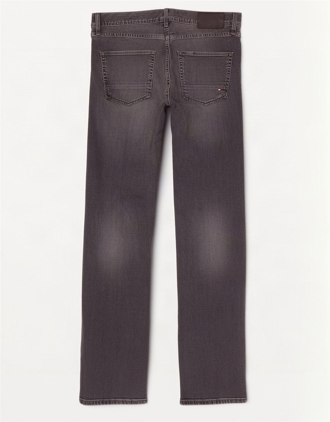 Tommy Hilfiger Herre Denton Straight Jeans W34 L34 Grå Bomuld