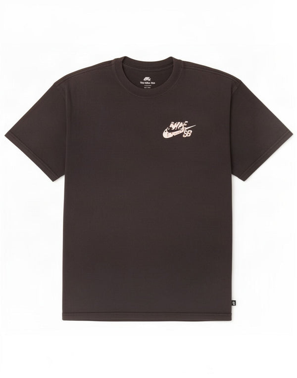 Nike Mens Loose Fit T-Shirt Top Large Black Cotton